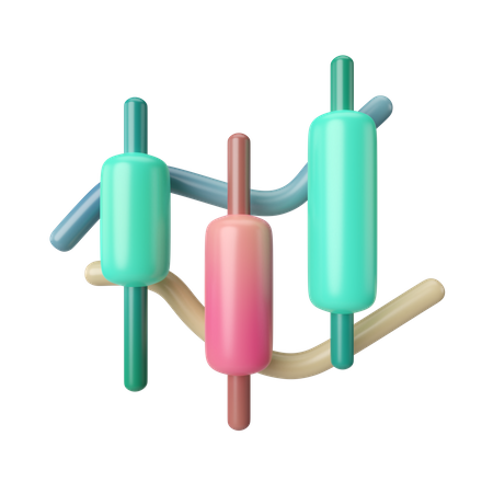 Candle Stick  3D Icon