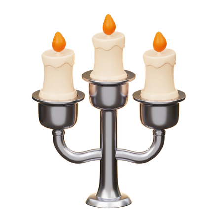 Candle Stick  3D Icon