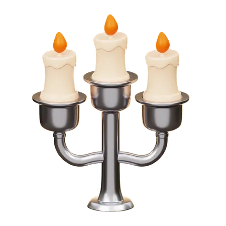 Candle Stick  3D Icon