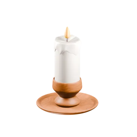 Candle Stick  3D Icon