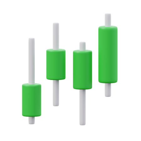 Candle Stick  3D Icon