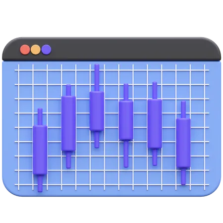 Chart Graph 3 D Illustration 3D Icon