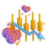 candlestick emoji 3d