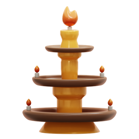 Candleabra  3D Icon