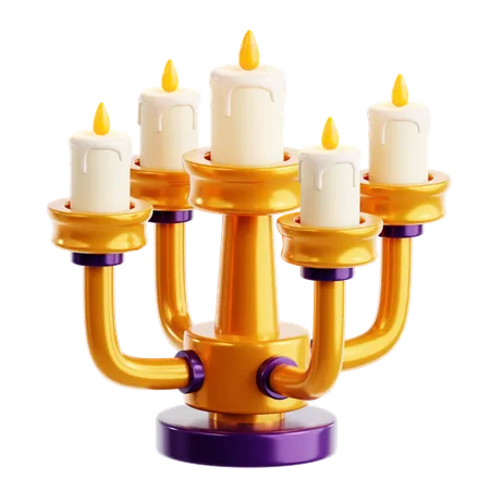 Candles  3D Icon