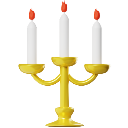 Candles  3D Icon