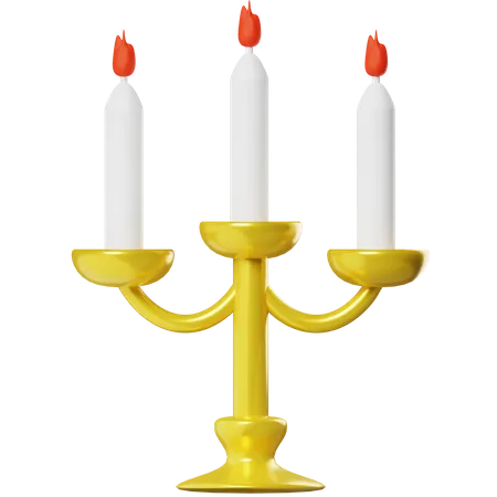 Candles  3D Icon