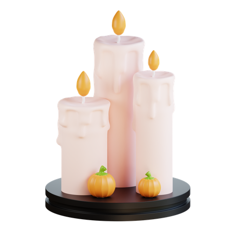 Candles  3D Icon