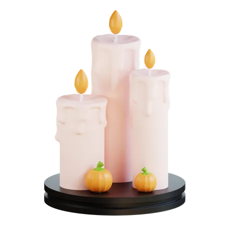 Candles  3D Icon