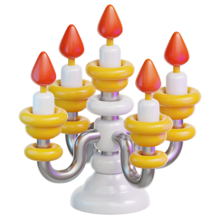 Candles  3D Icon