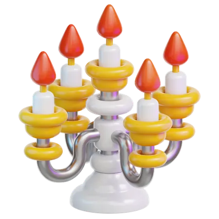 Candles  3D Icon