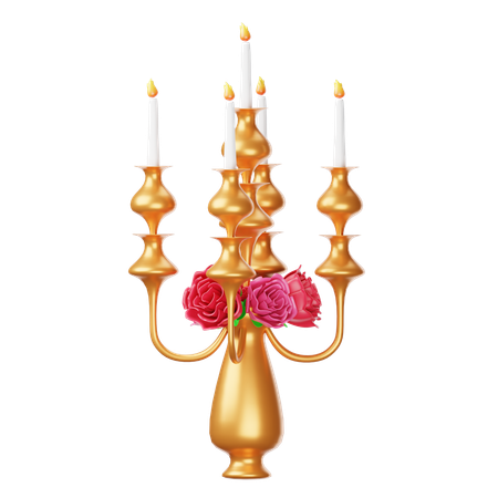Candles  3D Icon