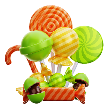 Candy  3D Icon