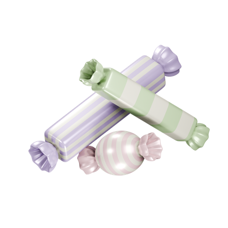 あめ  3D Icon