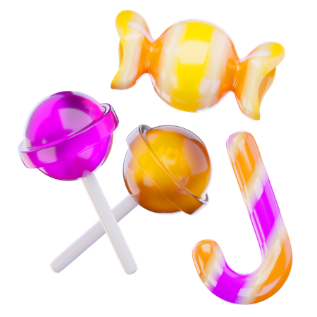 Candy  3D Icon