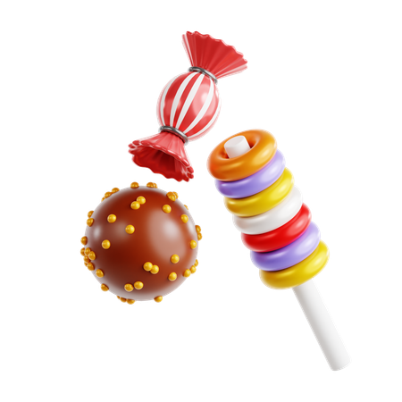 Candy  3D Icon