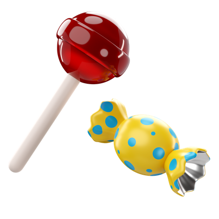 Candy  3D Icon