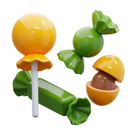 Candy  3D Icon