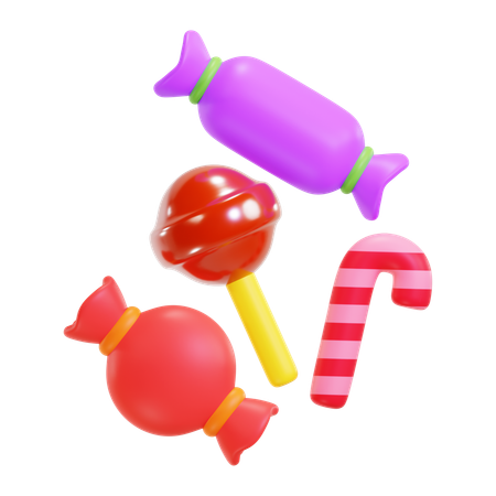 Candy  3D Icon