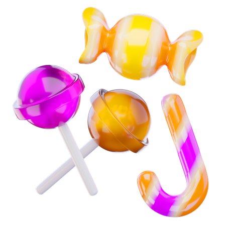 Candy  3D Icon