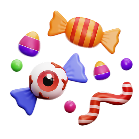 Candy  3D Icon