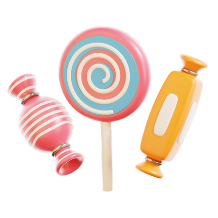 Candy  3D Icon