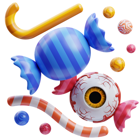 Candy  3D Icon