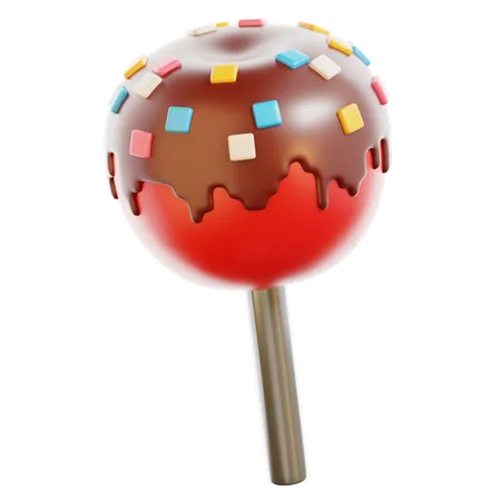 Candy Apple  3D Icon