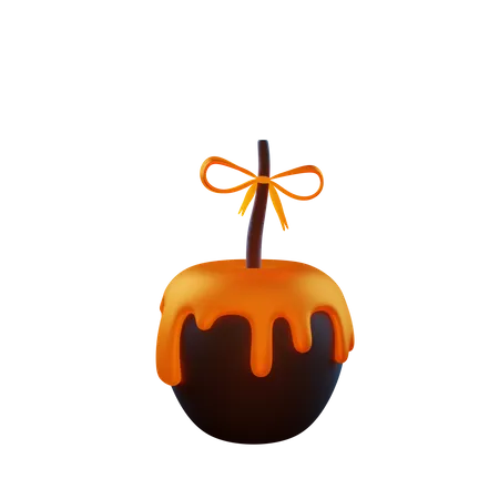 Candy Apple  3D Illustration