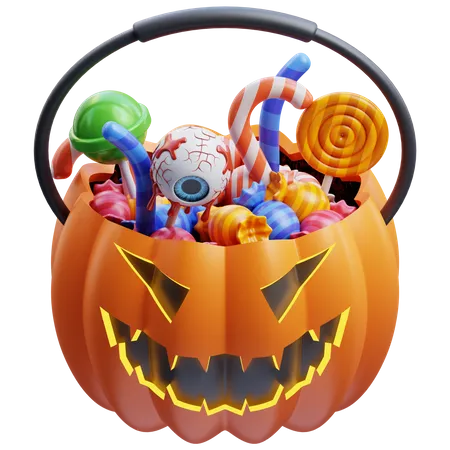 Halloween 3 D Illustration Assets 3D Icon