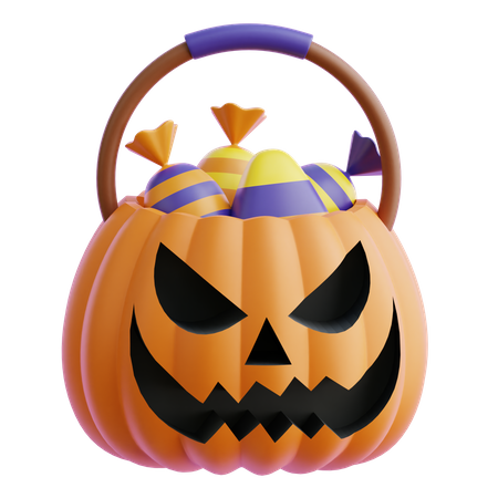 Candy Bag  3D Icon