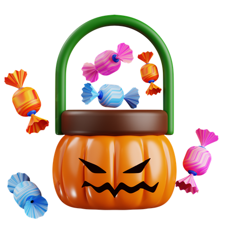 Candy Bag  3D Icon