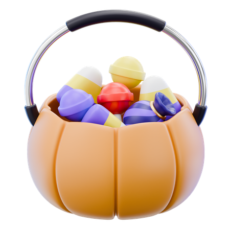 Candy Bag  3D Icon