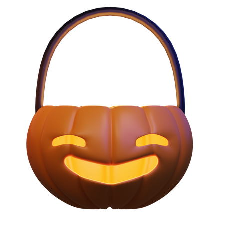 Candy Bag Halloween  3D Icon