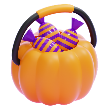 Candy Basket  3D Icon