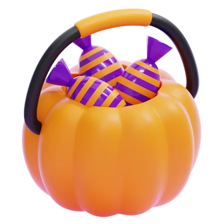 Candy Basket  3D Icon