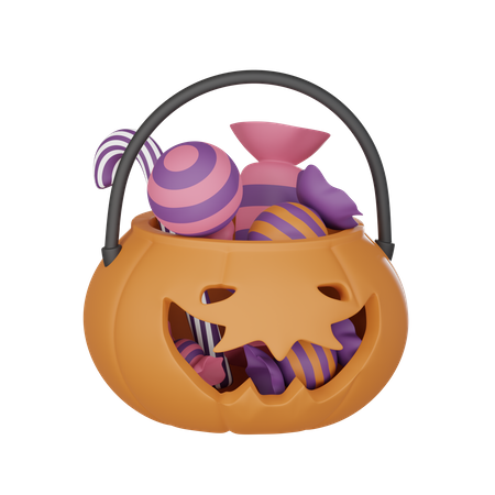 Candy Basket  3D Icon