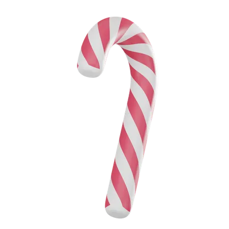 Christmas Themed Projects Traditional Red And White Striped Candy Cane Adds Joyful Touch To Your Designs Ideal For Holiday Cards Decorations And More 3 D Render 3D Icon