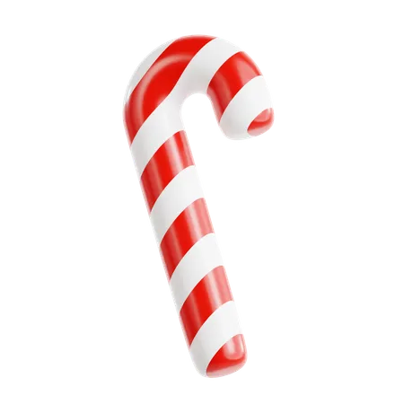 Candy Cane  3D Icon