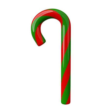 Candy Cane  3D Icon