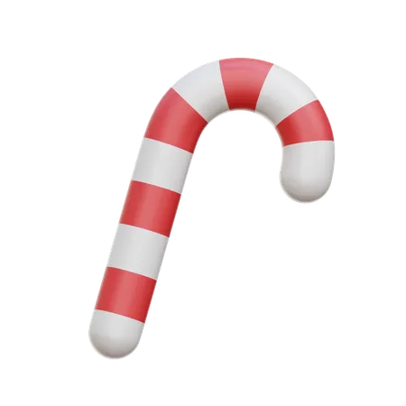 Candy Cane  3D Icon