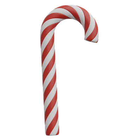 Candy Cane  3D Icon