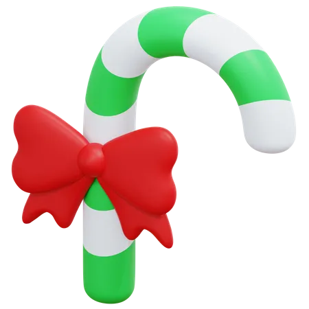 Candy Cane  3D Icon