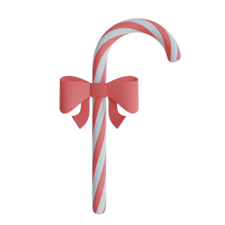 Candy Cane  3D Icon