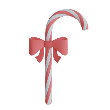 Candy Cane  3D Icon