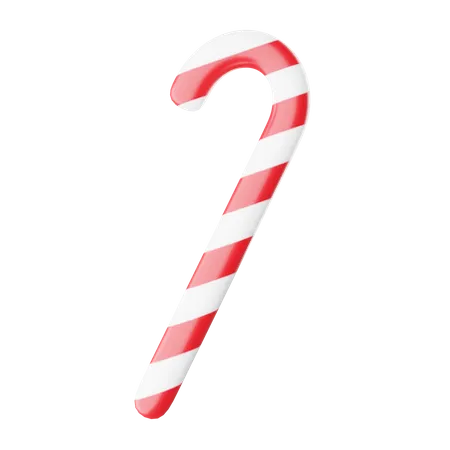 Candy cane  3D Icon