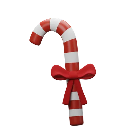 Candy Cane  3D Icon