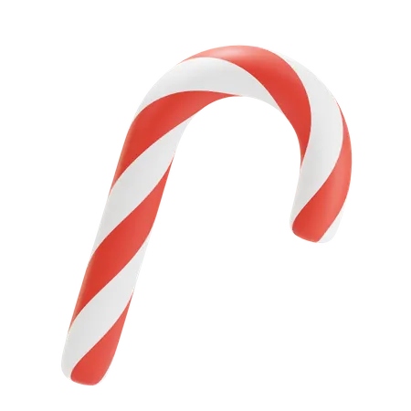 Candy Cane  3D Icon