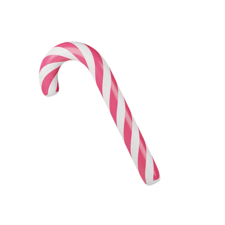 Candy Cane  3D Icon