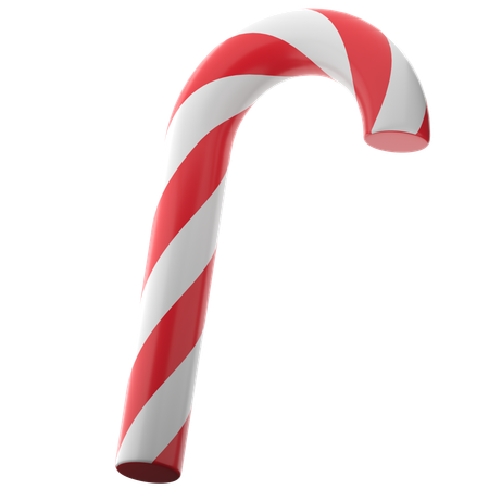 Candy Cane  3D Icon